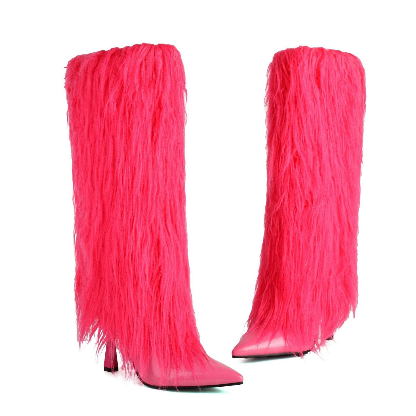 Stylish Stiletto Heel Women's High Boots - Sizes 33-46 for Autumn/Winter - Buy Center