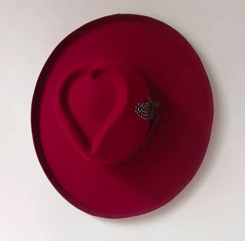 Love Top Woolen Fashion Hat - Stylish Winter Accessory for Women - Buy Center