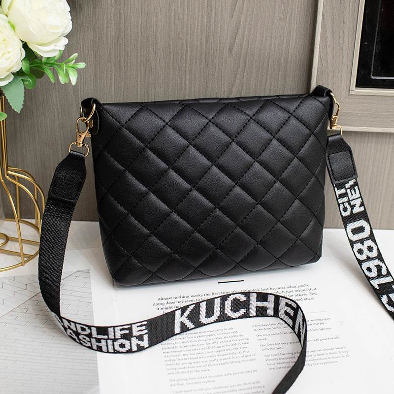 Women's Korean-Style Shoulder Bag - Premium PU, Trendy Colors 2025 - Buy Center