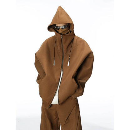 Maillard Niche Wide Hooded Jacket - Stylish Trench Coat for Every Season - Buy Center