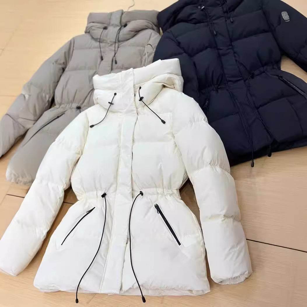 Women's Velvet Down Cotton Padded Coat - Stylish and Warm Winter Jacket - Buy Center