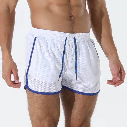 Men's Quick-Drying Mesh Shorts - Stylish Solid Colors for Sports - Buy Center