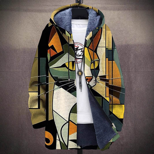 Casual Men's Zipper Hooded Jacket - Comfortable Fit & Trendy Style 2025 - Buy Center