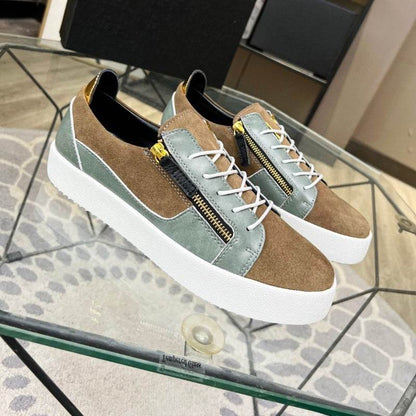 European Station Men's Cowhide Fashion Shoes - Casual Vulcanize Style 2025 - Buy Center