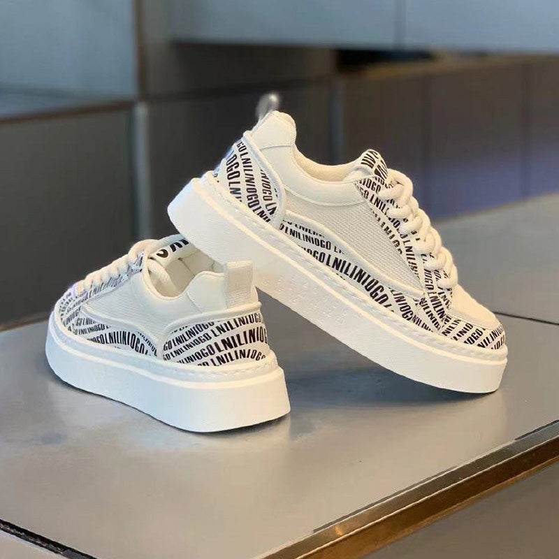 Buycenter Breathable Casual Sneakers - Wear-Resistant Thick Bottom Shoes - Buy Center