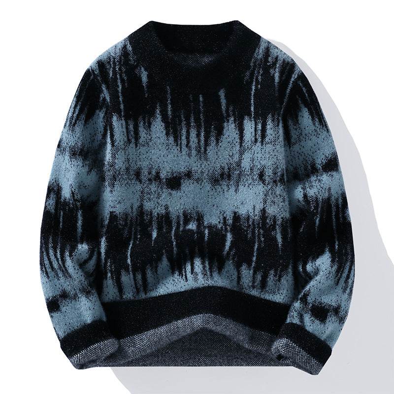 Fall Loose Knit Sweater for Teen Boys - Trendy Korean Fashion Style - Buy Center