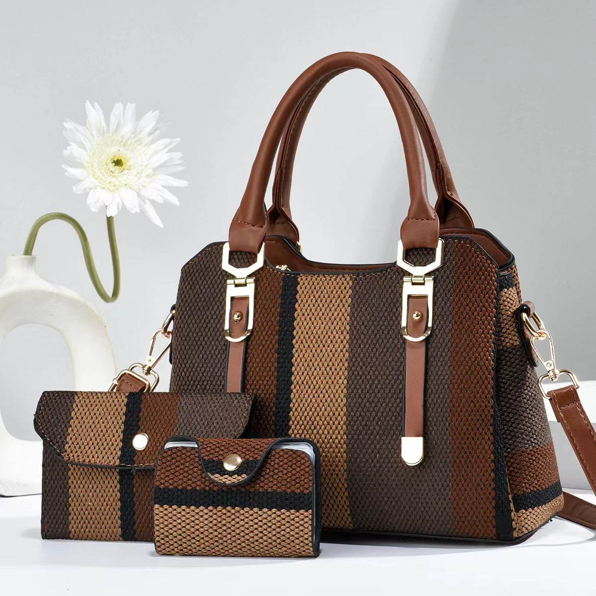 Stylish Canvas Crossbody Handbag - Large Capacity for Moms & Sons - Buy Center