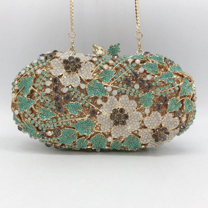 Buycenter Women's Diamond Stud Clutch - Stylish Fashion Handbag - Buy Center