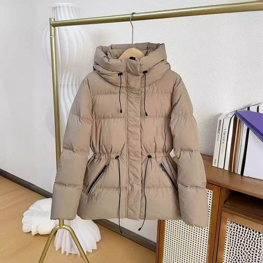 Women's Velvet Down Cotton Padded Coat - Stylish and Warm Winter Jacket - Buy Center