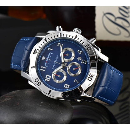 Buycenter Six-Pin Quartz Men's Business Watch - Stylish Full-Function Design - Buy Center