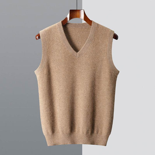 Stylish Men's V-Neck Vest Sweater - Casual & Trendy Fashion 2025 - Buy Center