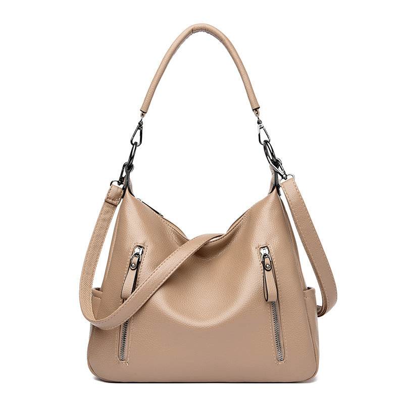 Fashion All-Match Messenger Bag - Trendy Dumpling Shape & Soft PU - Buy Center