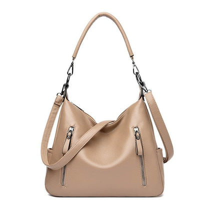 Fashion All-Match Messenger Bag - Trendy Dumpling Shape & Soft PU - Buy Center
