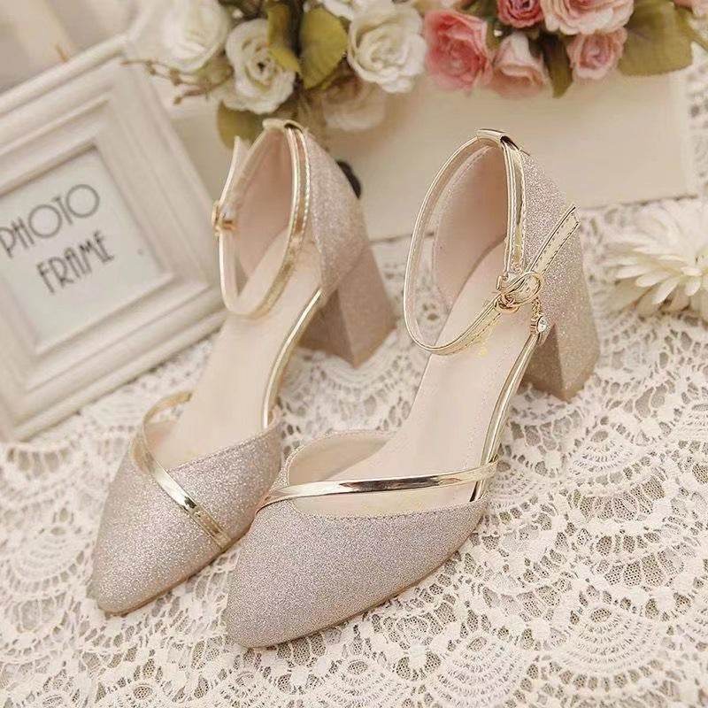 Trendy Women's Buckle Sandals - Stylish Korean Design in 3 Colors - Buy Center