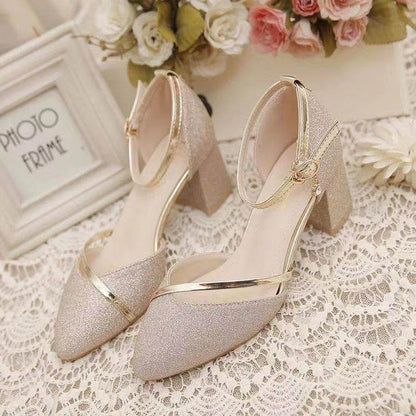 Trendy Women's Buckle Sandals - Stylish Korean Design in 3 Colors - Buy Center