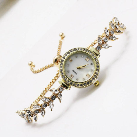Buy Center Women's Bracelet Watch - Fashionable Quartz with World Time - Buy Center
