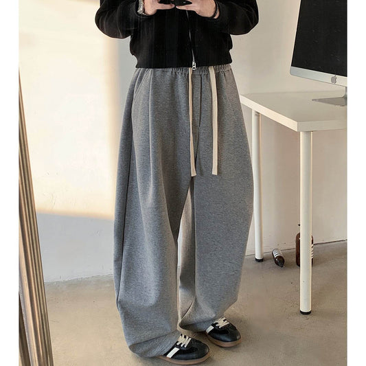 Plus Size Fleece-Lined Harem Pants - Stylish Comfort for Cold Days - Buy Center