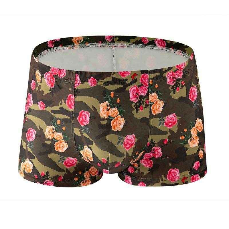 Multi-Color Rose Boxers - Premium Milk Silk, Comfortable & Breathable