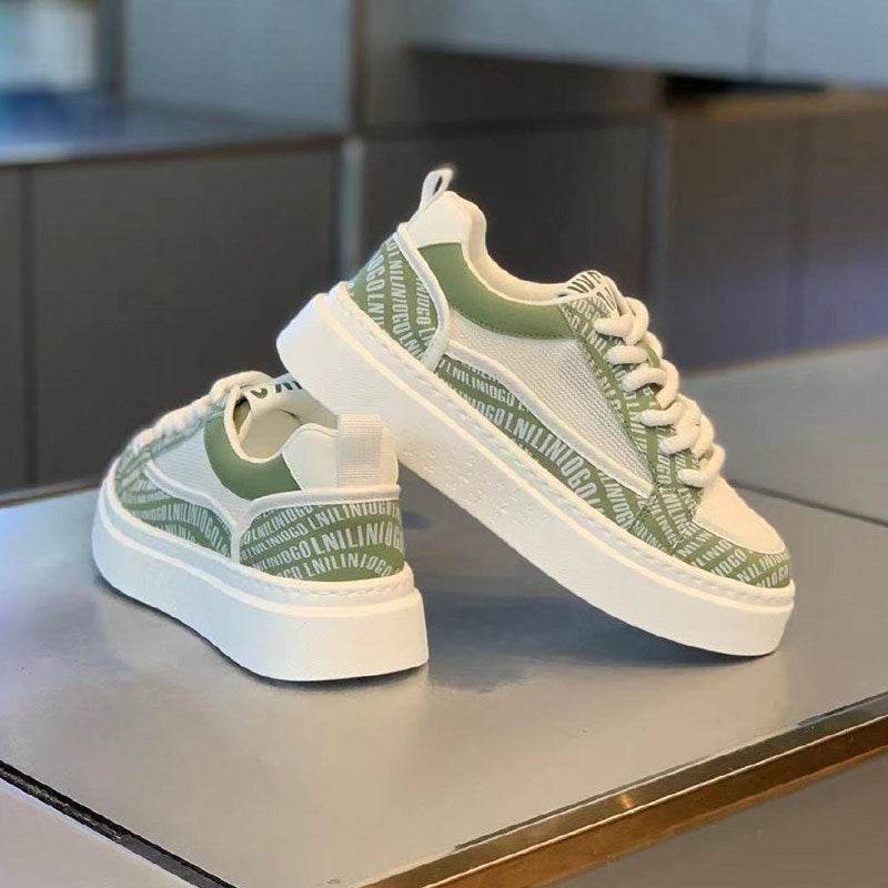 Buycenter Breathable Casual Sneakers - Wear-Resistant Thick Bottom Shoes - Buy Center