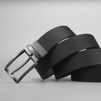 Boys Trend Advanced Texture Belt - Double-Sided, Rotatable Pin Buckle - Buy Center