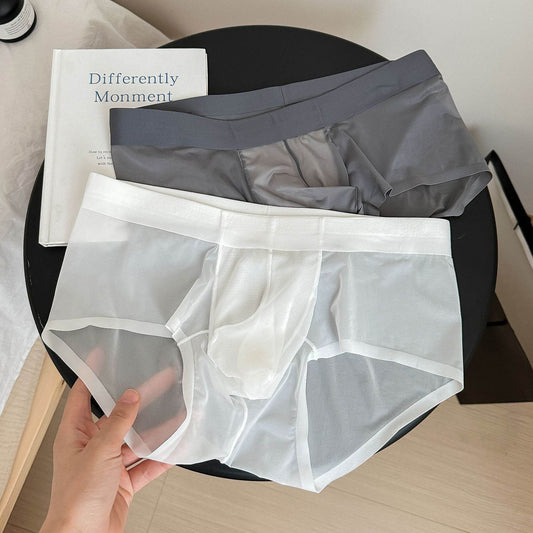 Ice Silk Men's Triangle Underwear - Lightweight, Breathable Comfort 2025 - Buy Center