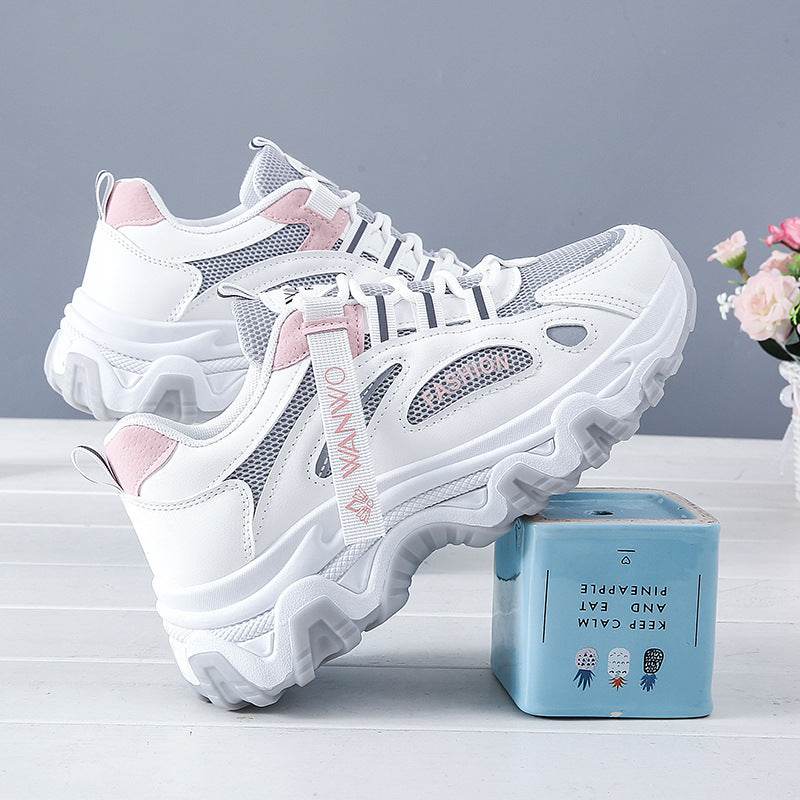 Buycenter Mesh Surface Clunky Sneakers - Soft Sole, Breathable Design - Buy Center