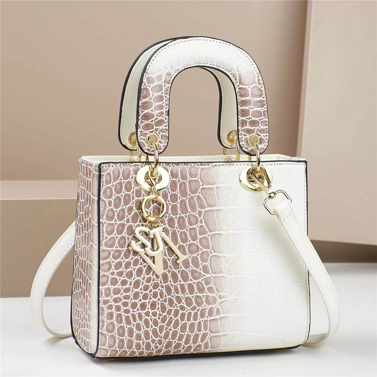 Buycenter Women's Shoulder Messenger Bag - Snakeskin & Nail Pattern Styles - Buy Center