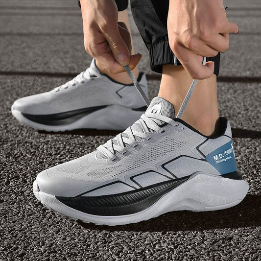 Buy Center Men's Breathable Mesh Running Shoes - Thick Bottom Casual Sneakers - Buy Center