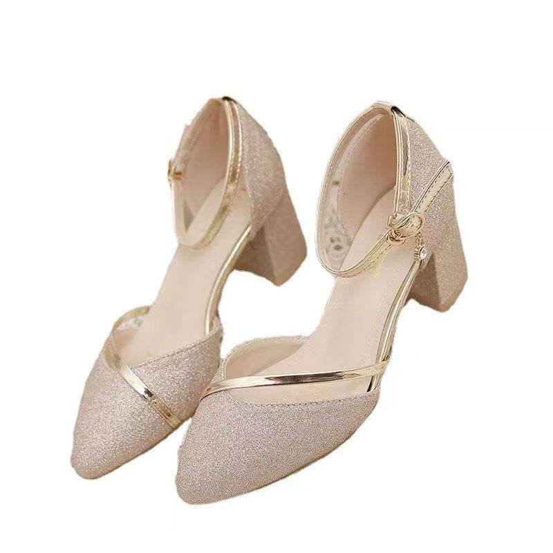 Trendy Women's Buckle Sandals - Stylish Korean Design in 3 Colors - Buy Center