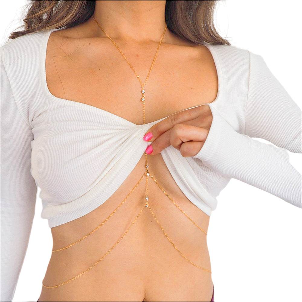 Women's Double Layer Pendant Waist Chain - Exquisite Body Jewelry 2025 - Buy Center