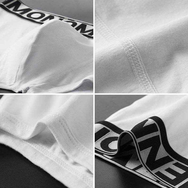 Classic Men's Boxers - Low Waist Stretch Underwear in Trendy Colors