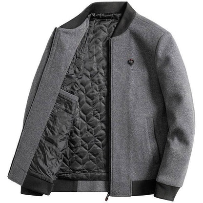 Woolen Top Cotton Baseball Uniform - Warm Stylish Parkas for Chilly Days - Buy Center