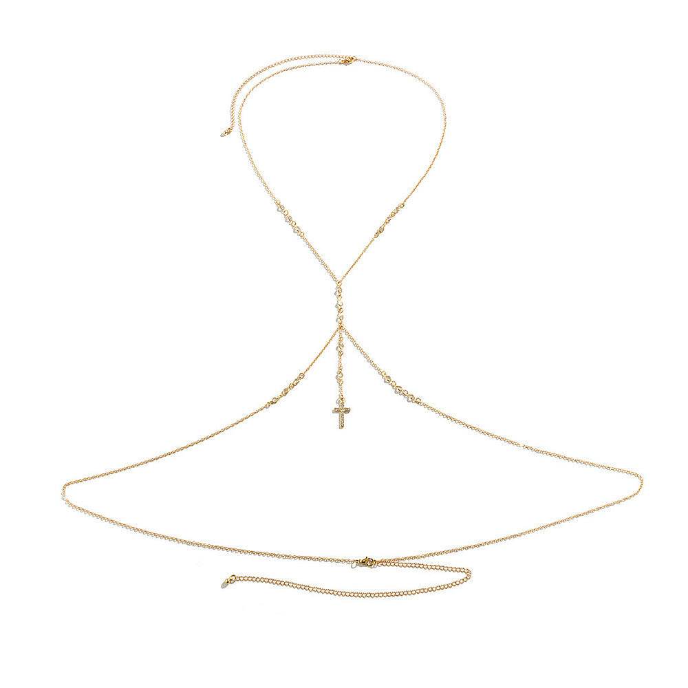 Women's Double Layer Pendant Waist Chain - Exquisite Body Jewelry 2025 - Buy Center