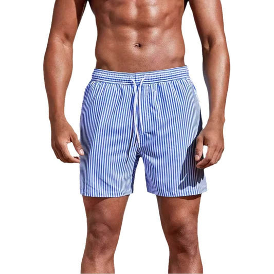 Buycenter Men's Digital Printing Casual Shorts - Sports Style, Elastic Fit - Buy Center