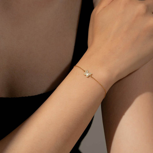 Elegant 925 Sterling Silver Women's Bracelet - Simple All-Match Design - Buy Center