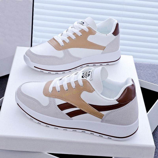 Women's Lightweight White Running Shoes - Stylish All-Season Casual Footwear - Buy Center