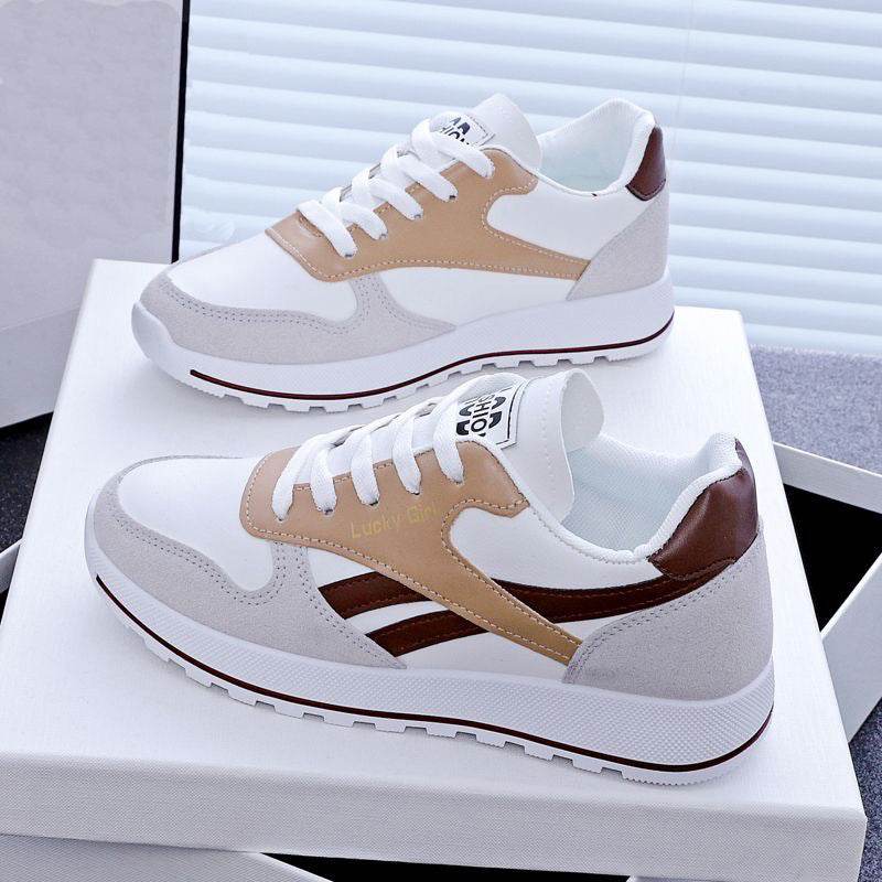 Women's Lightweight White Running Shoes - Stylish All-Season Casual Footwear - Buy Center