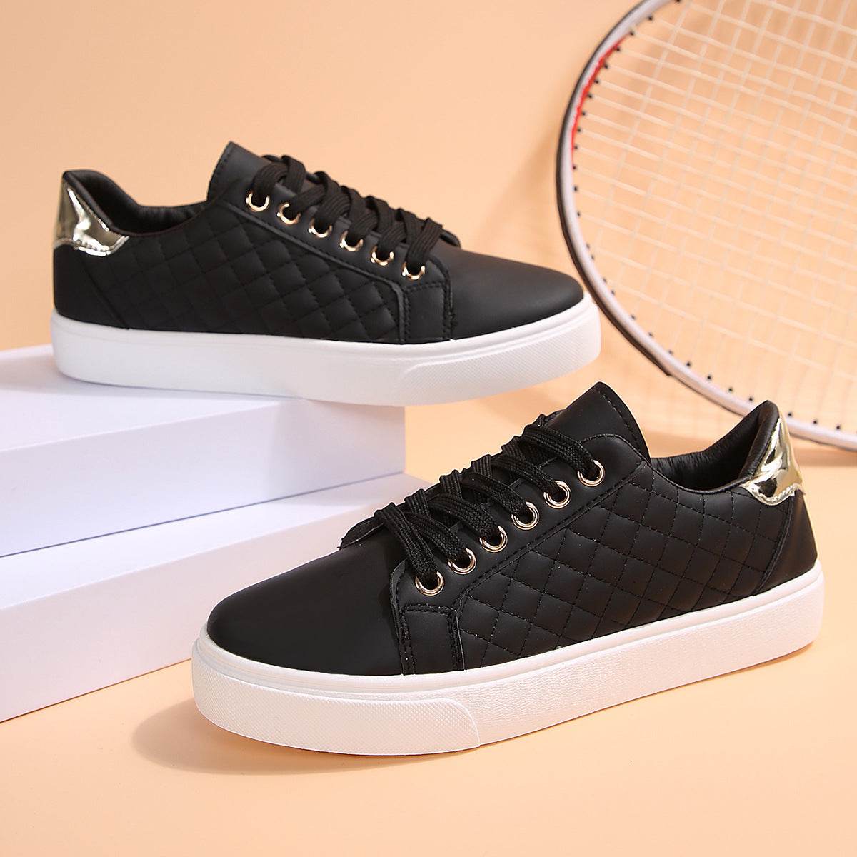 Buycenter Casual Sports Skate Shoes for Women - Spring/Fall Flat Heels - Buy Center