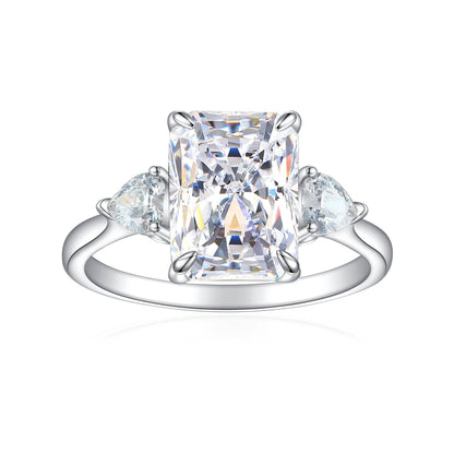 Buycenter S925 Colorful Rhinestone Ring - Stylish Women's Jewelry - Buy Center