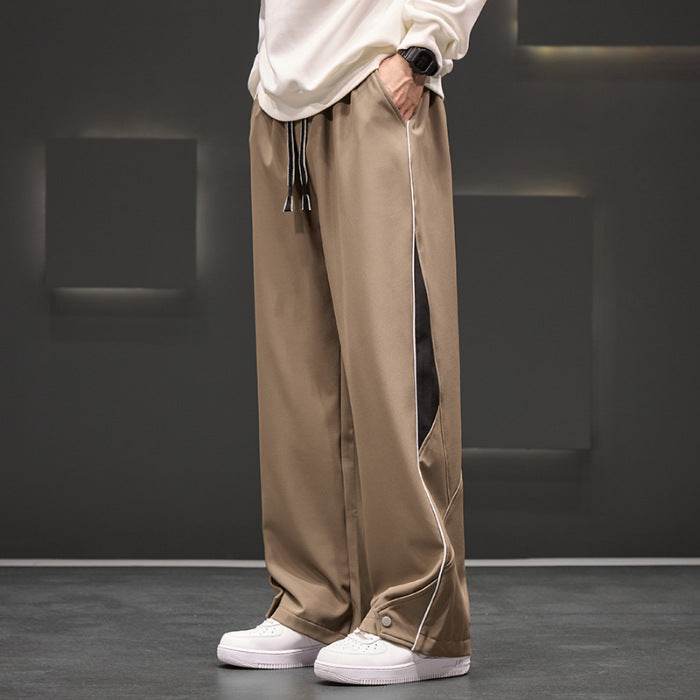 Casual Plus Size Men's Trousers - Waterproof Straight Leg Sweatpants - Buy Center