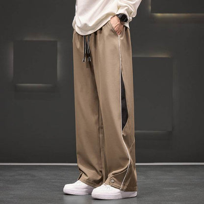 Casual Plus Size Men's Trousers - Waterproof Straight Leg Sweatpants - Buy Center