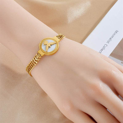Buy Center Personalized Geometry Bracelet - Unique Bird & Sun Design - Buy Center