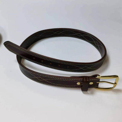 BuyCenter Tactical Skeleton Skin Belt - Adjustable Military Style, Durable Cowhide - Buy Center