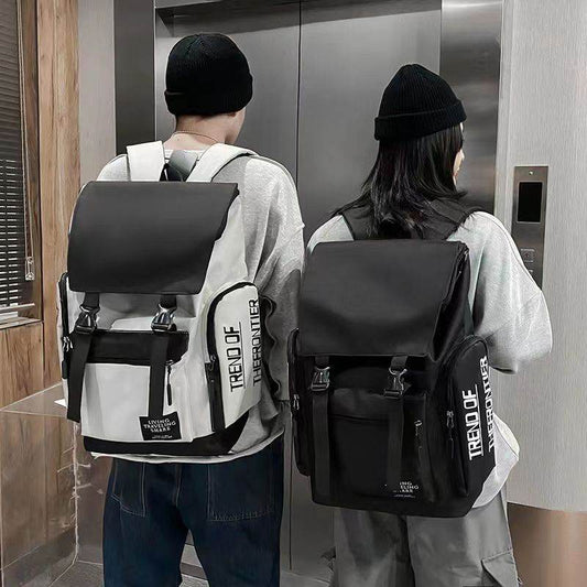 Stylish Schoolbag Backpack - Large Capacity for Trendy High School Students - Buy Center