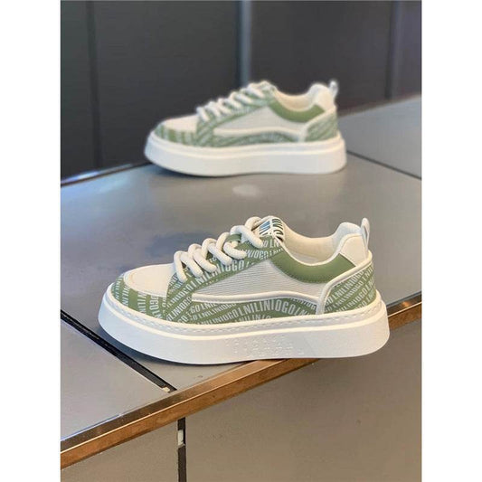 Buycenter Breathable Casual Sneakers - Wear-Resistant Thick Bottom Shoes - Buy Center