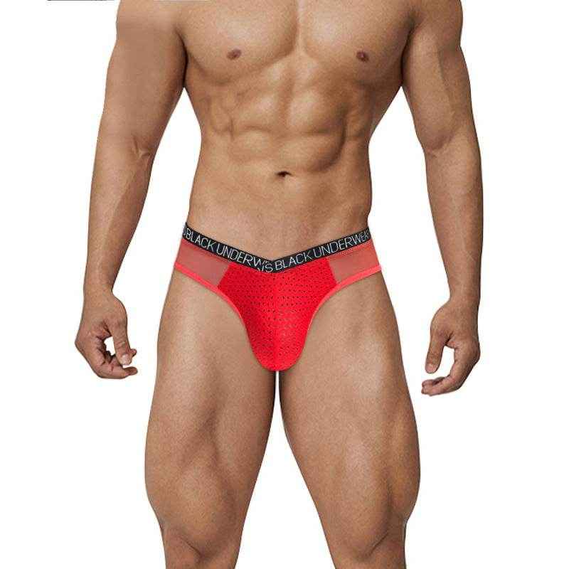 Men's Breathable Quick-Drying Panties - Comfortable Nylon Briefs for All Seasons