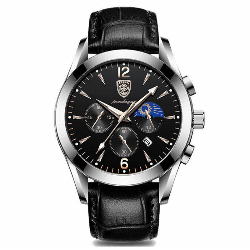 Waterproof Luminous Men's Watch - Stylish Quartz with Durable Design - Buy Center