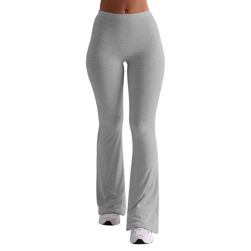 Stylish Women's Boot-Cut Trousers - High Waist, Versatile Fit for Any Occasion - Buy Center