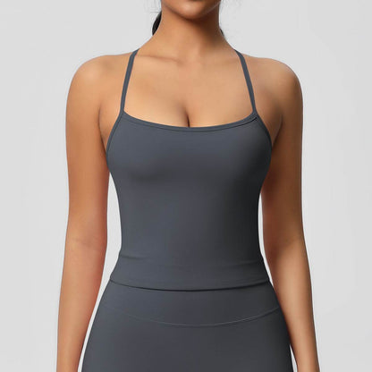 Buycenter Double-Sided Tight Beauty Exercise Vest - Maroon & Black Options - Buy Center