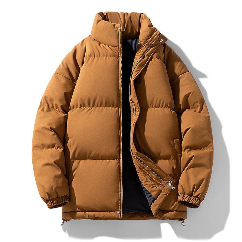 Stand Collar Down Coat Jacket - Warm Cotton, Stylish Colors Available - Buy Center